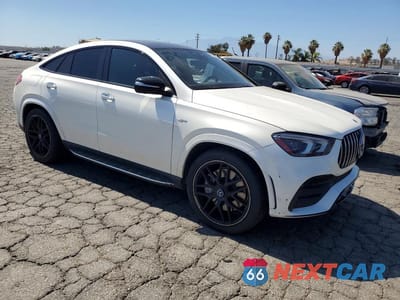 Czwarte zdjęcie samochodu z boku: 2021 MERCEDES-BENZ GLE COUPE AMG 53 4MATIC VIN:4JGFD6BB7MA203284 - miniatura