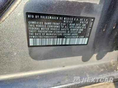 Zdjęcie 12 z 12 samochodu: 2019 VOLKSWAGEN JETTA SEL VIN:3VWE57BU7KM096030 - miniatura