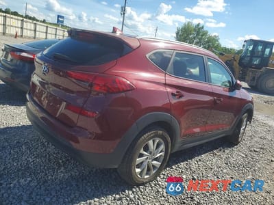 Trzecie zdjęcie samochodu z tyłu: 2019 HYUNDAI TUCSON VALUE VIN:KM8J33A43KU913003 - miniatura