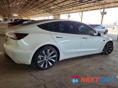 Trzecie zdjęcie samochodu z tyłu: 2024 TESLA MODEL 3 VIN:5YJ3E1EAXRF730521 - miniatura