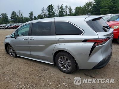 Drugie zdjęcie samochodu z przodu: 2021 TOYOTA SIENNA LE VIN:5TDKRKEC7MS039006 - miniatura