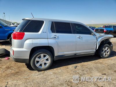 Trzecie zdjęcie samochodu z tyłu: 2016 GMC TERRAIN SLE VIN:2GKALMEK2G6111054 - miniatura