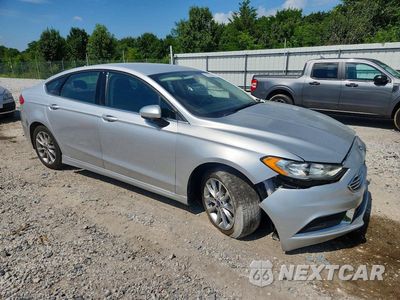Czwarte zdjęcie samochodu z boku: 2017 FORD FUSION SE VIN:3FA6P0HD6HR305520 - miniatura