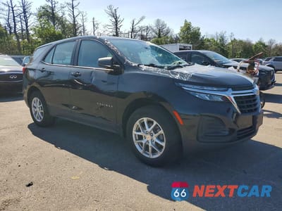 Czwarte zdjęcie samochodu z boku: 2023 CHEVROLET EQUINOX LS VIN:3GNAX5EG3PL201351 - miniatura