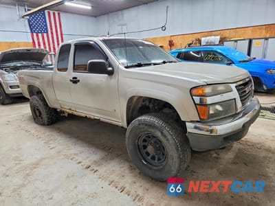 Czwarte zdjęcie samochodu z boku: 2008 GMC CANYON SLE VIN:1GTDT39E488190830 - miniatura