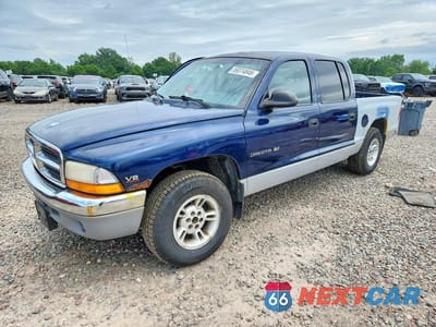2000 DODGE DAKOTA QUAD 1B7GL2AN4YS718128 - główne zdjęcie licytacji z USA - miniatura