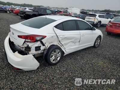 Trzecie zdjęcie samochodu z tyłu: 2020 HYUNDAI ELANTRA SEL VIN:5NPD84LF7LH586284 - miniatura