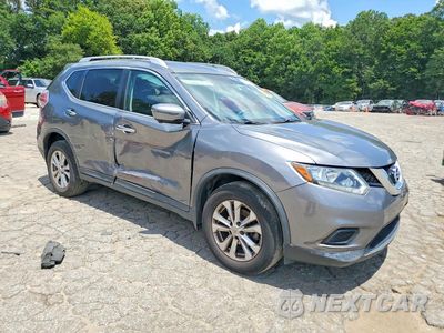 Czwarte zdjęcie samochodu z boku: 2016 NISSAN ROGUE SV VIN:KNMAT2MV4GP700554 - miniatura