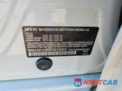Zdjęcie 12 z 12 samochodu: 2015 BMW 535 I VIN:WBA5B1C55FD919052 - miniatura
