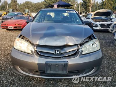 Piąte zdjęcie samochodu w środku: 2004 HONDA CIVIC LX VIN:1HGES16504L018738 - miniatura
