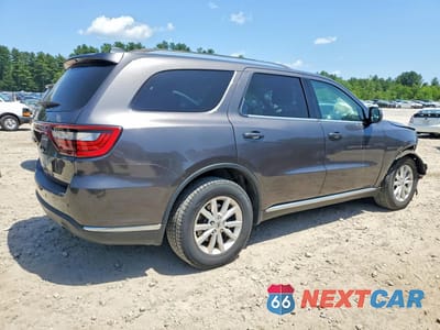 Trzecie zdjęcie samochodu z tyłu: 2019 DODGE DURANGO SXT VIN:1C4RDJAGXKC692461 - miniatura
