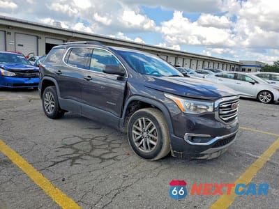 Czwarte zdjęcie samochodu z boku: 2018 GMC ACADIA SLE VIN:1GKKNSLA2JZ130227 - miniatura