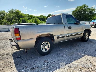 Trzecie zdjęcie samochodu z tyłu: 2002 CHEVROLET SILVERADO C1500 VIN:1GCEC14W62Z338843 - miniatura