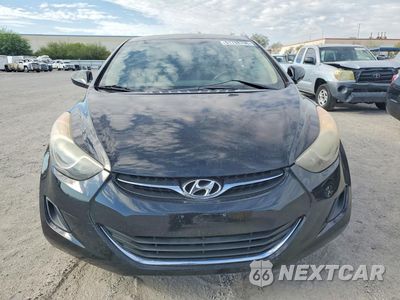 Piąte zdjęcie samochodu w środku: 2012 HYUNDAI ELANTRA GLS VIN:KMHDH4AE9CU228972 - miniatura