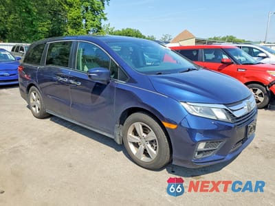 Czwarte zdjęcie samochodu z boku: 2020 HONDA ODYSSEY EXL VIN:5FNRL6H71LB049345 - miniatura