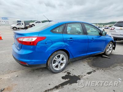 Trzecie zdjęcie samochodu z tyłu: 2014 FORD FOCUS SE VIN:1FADP3F24EL367969 - miniatura