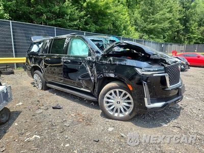 Czwarte zdjęcie samochodu z boku: 2024 CADILLAC ESCALADE ESV PREMIUM LUXURY VIN:1GYS4KKL9RR368521 - miniatura