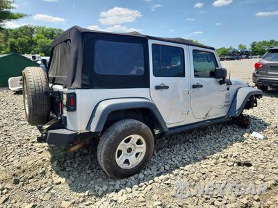 Trzecie zdjęcie samochodu z tyłu: 2012 JEEP WRANGLER UNLIMITED SPORT VIN:1C4BJWDG7CL267641 - miniatura