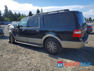 Drugie zdjęcie samochodu z przodu: 2008 FORD EXPEDITION EL EDDIE BAUER VIN:1FMFK18538LA69555 - miniatura