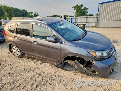 Czwarte zdjęcie samochodu z boku: 2013 HONDA CR-V EXL VIN:2HKRM3H7XDH501212 - miniatura