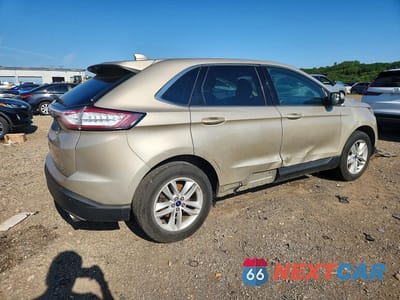 Trzecie zdjęcie samochodu z tyłu: 2017 FORD EDGE SEL VIN:2FMPK4J89HBC08050 - miniatura