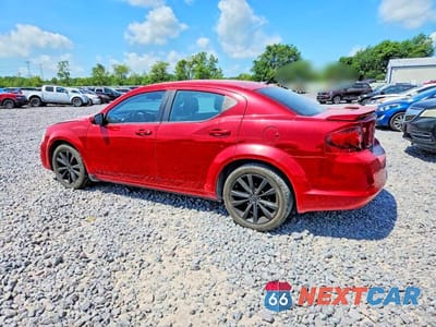 Drugie zdjęcie samochodu z przodu: 2013 DODGE AVENGER SXT VIN:1C3CDZCB1DN620257 - miniatura