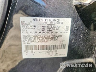 Zdjęcie 13 z 13 samochodu: 2013 FORD EDGE LIMITED VIN:2FMDK3KC8DBB19872 - miniatura
