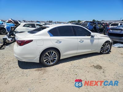 Trzecie zdjęcie samochodu z tyłu: 2023 INFINITI Q50 LUXE VIN:JN1EV7BP6PM510224 - miniatura