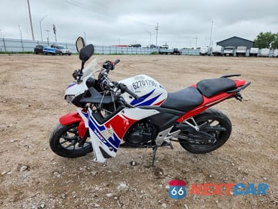 Trzecie zdjęcie samochodu z tyłu: 2014 HONDA CBR500 R VIN:MLHPC4463E5102296 - miniatura