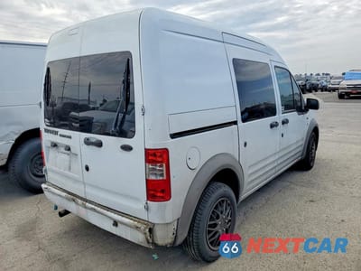 Trzecie zdjęcie samochodu z tyłu: 2010 FORD TRANSIT CONNECT XLT VIN:NM0KS9BN6AT014000 - miniatura