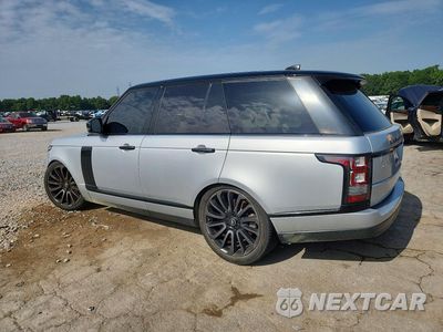 Drugie zdjęcie samochodu z przodu: 2017 LAND ROVER RANGE ROVER HSE VIN:SALGS2FV3HA370610 - miniatura