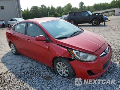 Czwarte zdjęcie samochodu z boku: 2013 HYUNDAI ACCENT GLS VIN:KMHCT4AE1DU385147 - miniatura