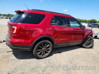 Trzecie zdjęcie samochodu z tyłu: 2018 FORD EXPLORER XLT VIN:1FM5K8D80JGC78612 - miniatura