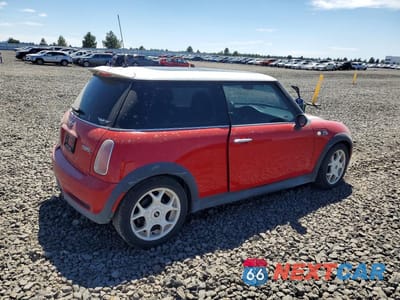 Trzecie zdjęcie samochodu z tyłu: 2003 MINI COOPER S VIN:WMWRE33473TD61866 - miniatura