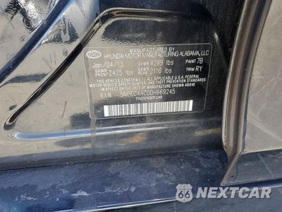 Zdjęcie 12 z 12 samochodu: 2013 HYUNDAI SONATA LIMITED VIN:5NPEC4AC0DH669245 - miniatura