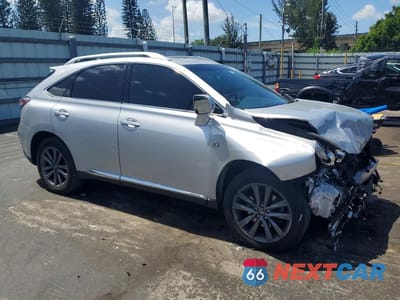 Czwarte zdjęcie samochodu z boku: 2015 LEXUS RX 350 F SPORT VIN:2T2BK1BA5FC326465 - miniatura