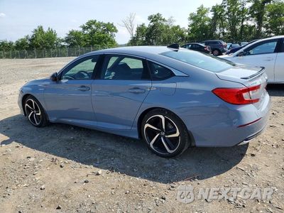 Drugie zdjęcie samochodu z przodu: 2022 HONDA ACCORD HYBRID SPORT VIN:1HGCV3F22NA033335 - miniatura