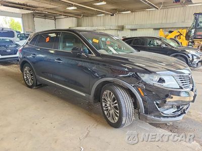 Czwarte zdjęcie samochodu z boku: 2018 LINCOLN MKX RESERVE VIN:2LMPJ6LR3JBL12497 - miniatura