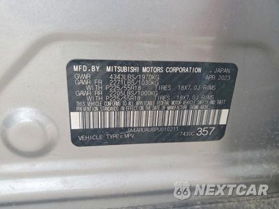 Zdjęcie 12 z 12 samochodu: 2023 MITSUBISHI OUTLANDER SPORT S/SE VIN:JA4ARUAU6PU010211 - miniatura