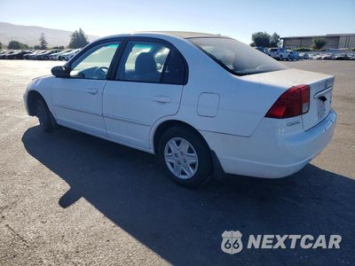 Drugie zdjęcie samochodu z przodu: 2003 HONDA CIVIC LX VIN:2HGES16593H566913 - miniatura