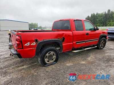 Trzecie zdjęcie samochodu z tyłu: 2006 CHEVROLET SILVERADO K1500 VIN:1GCEK19B26Z187045 - miniatura