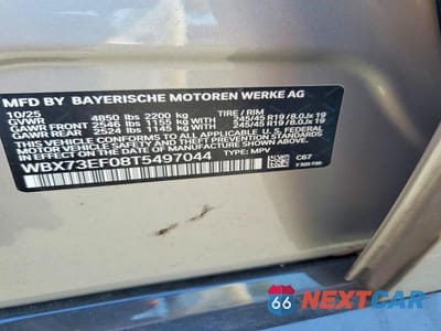 Zdjęcie 14 z 14 samochodu: 2026 BMW X1 XDRIVE28I VIN:WBX73EF08T5497044 - miniatura