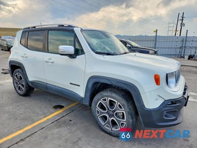 Czwarte zdjęcie samochodu z boku: 2018 JEEP RENEGADE LIMITED VIN:ZACCJBDB9JPG82812 - miniatura