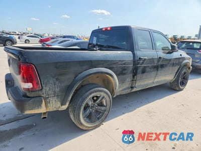 Trzecie zdjęcie samochodu z tyłu: 2021 RAM 1500 CLASSIC SLT VIN:1C6RR6GG6MS541154 - miniatura