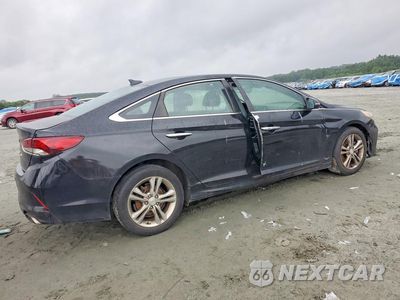 Trzecie zdjęcie samochodu z tyłu: 2018 HYUNDAI SONATA SEL VIN:5NPE34AF1JH688182 - miniatura