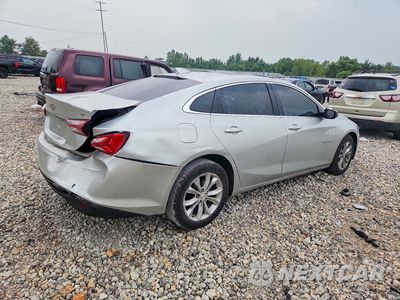 Trzecie zdjęcie samochodu z tyłu: 2019 CHEVROLET MALIBU LT VIN:1G1ZD5ST1KF142432 - miniatura