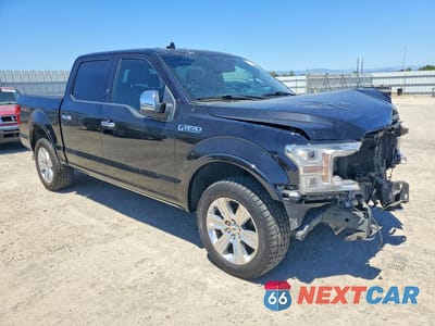 Czwarte zdjęcie samochodu z boku: 2019 FORD F150 SUPERCREW VIN:1FTEW1E47KFC47490 - miniatura