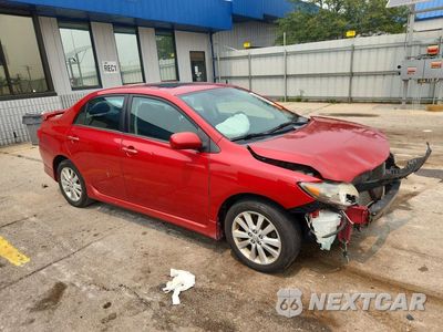 Czwarte zdjęcie samochodu z boku: 2010 TOYOTA COROLLA S VIN:2T1BU4EE6AC415825 - miniatura