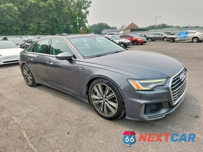 Czwarte zdjęcie samochodu z boku: 2019 AUDI A6 PREMIUM PLUS VIN:WAUL2AF29KN021955 - miniatura