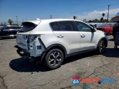 Trzecie zdjęcie samochodu z tyłu: 2022 KIA SPORTAGE LX VIN:KNDPM3AC4N7000594 - miniatura